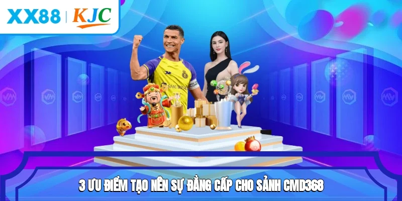 3 ưu điểm tạo nên sự đẳng cấp cho sảnh CMD368